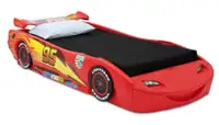 Kids car bed twin size + mattress 