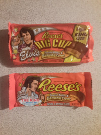 2 CHOCOLAT DE COLLECTION D'ELVIS PRESLEY REESE'S 2007