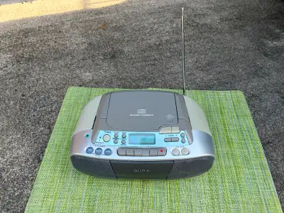 Sony CD Radio Cassette Player CFD-S01, View more