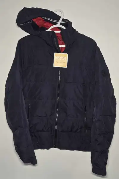 Michael Kors Puffer Jacket Mens Size Medium Navy NWT, View more