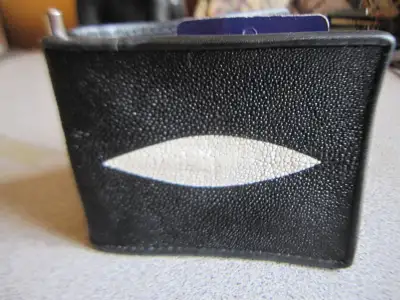 Findig Stingray Leather Wallet Genuine Brand New Handmade, View more