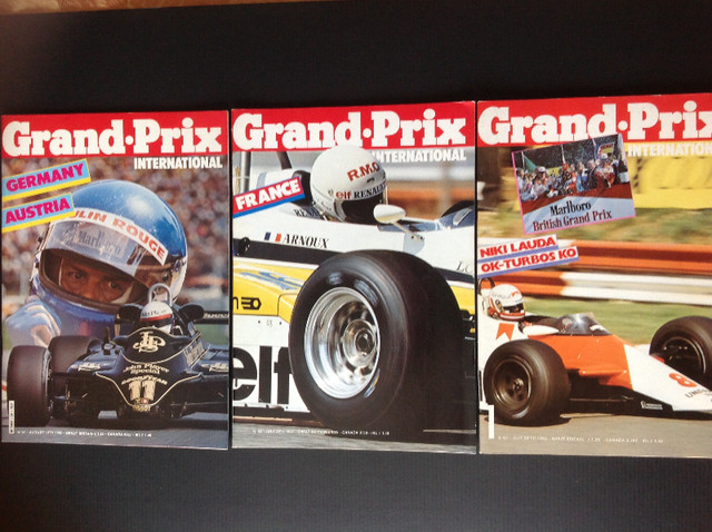 Grand Prix International Formula 1 Magazines (1982-1984) dans Magazines  à Longueuil/Rive Sud - Image 3