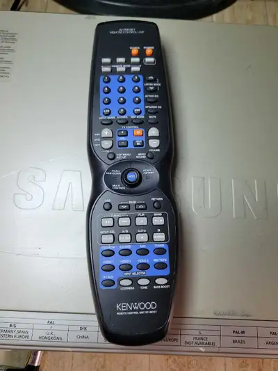 Kenwood Remote Control RC-R0727 AV Preset DSP Receiver Tested, View more