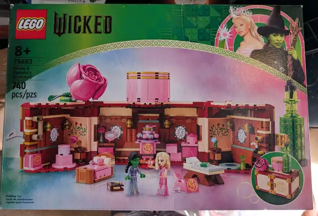 Lego Wicked 75683 Glinda & Elphaba's Dormitory 740 PCS632849068432651219