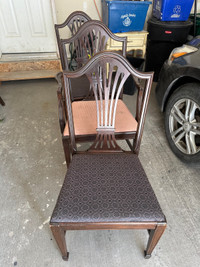 Mahogany Chairs (5)