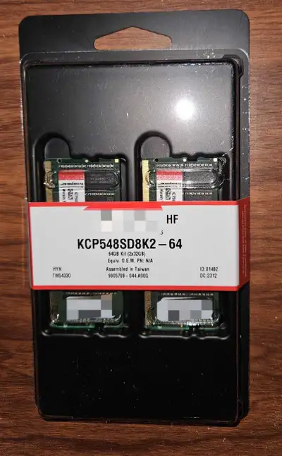 64Gb DDR5 SODIMM for laptops, View more