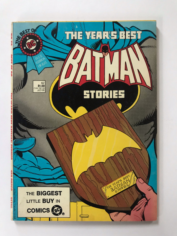 The Best of DC #62 Blue Ribbon Digest - Batman in Comics & Graphic Novels in City of Halifax
