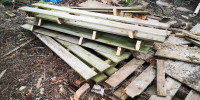 Free fence and boards