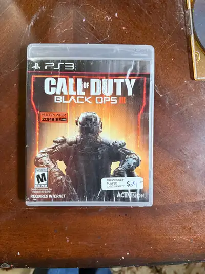 PS3 BLACK OPS 3, View more