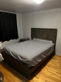 Queen Size bedroom set for sale (Matress Included)