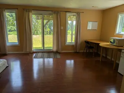 Bright and spacious suite (large bedroom and private washroom) available starting September 1. Locat...