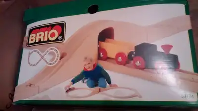 28 train track pieces + Arlesdale Barrel Company Building. Made in Sweden. $60 for the entire lot. P...