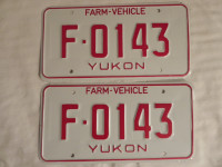 Yukon farm license plates