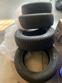195/65R15 USED WINTER TIRES GOOD CONDITION