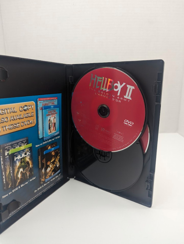 Hellboy and Hellboy 2 The Golden Army DVD Set in CDs, DVDs & Blu-ray in Calgary - Image 4