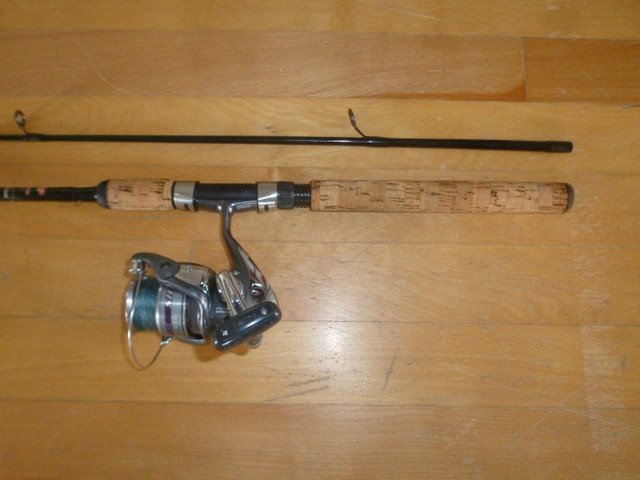 Canne moulinet peche Shimano Rapala, Fishing rod reel dans Art et objets de collection  à Ville de Montréal