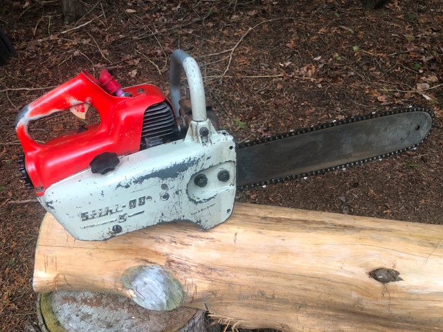 Stihl 08-5 chainsaw 17” bar and chain in Power Tools in Oakville / Halton Region - Image 4