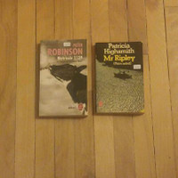 3 livres: PETER ROBINSON - DONNA TARTT. Etc.