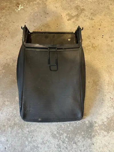 Yardworks mower grass clippings bag.