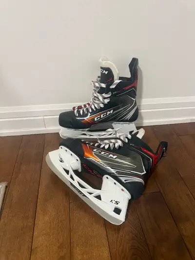 ccm skates and helmet , View more