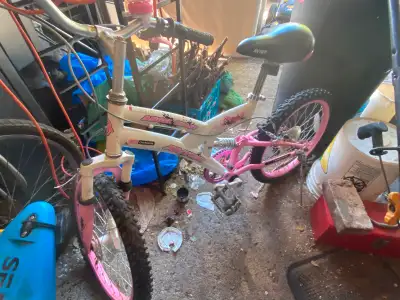 Bike, girls kids bike with full suspension!, View more