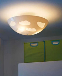 Vintage Ikea Cloud Ceiling Light 
