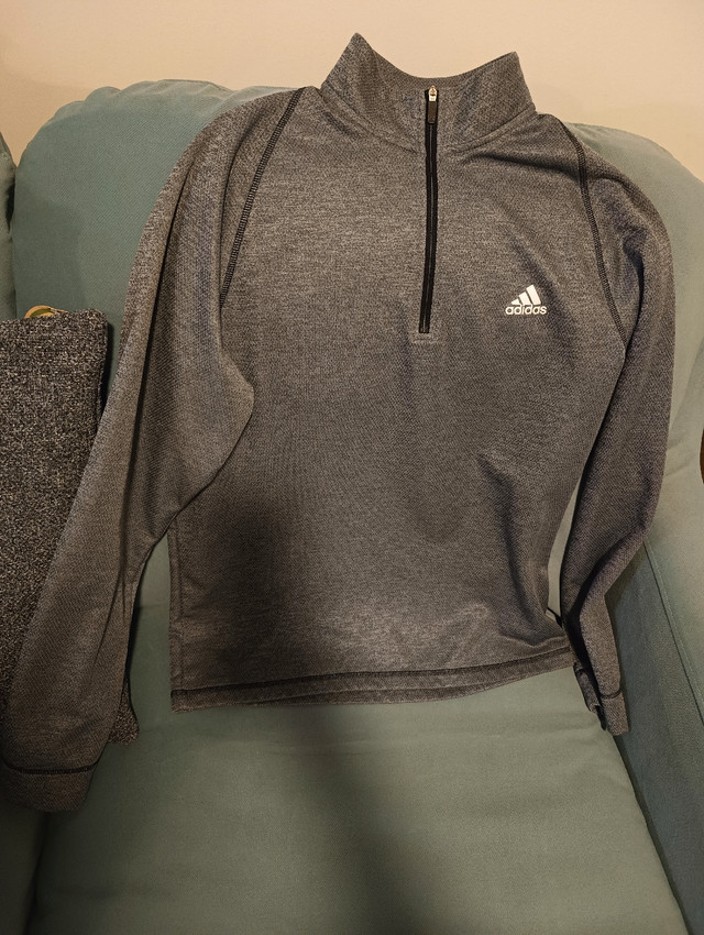 Adidas men homme polar sweatshirt size M dans Hommes  à Longueuil/Rive Sud - Image 4