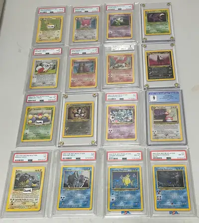 NEO REVELATION POKEMON CARDS SET 1-66 PSA CGC FIRM, View more