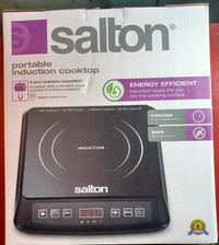 Salton Portable Induction Cooktop (New & Sealed)