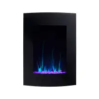 Paramount Garcia 27" Vertical Curved Electric Fireplace