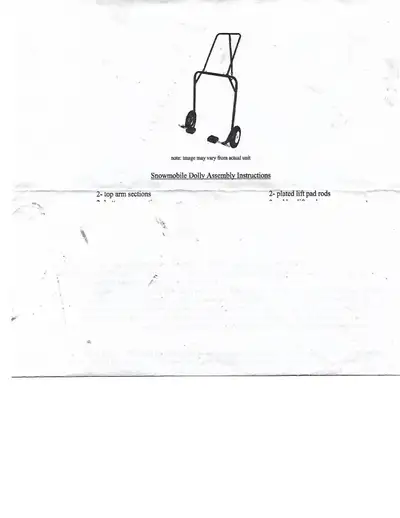 Pneumatic tires for easy transport over grass. Used very little. Purchased new, still in new conditi...