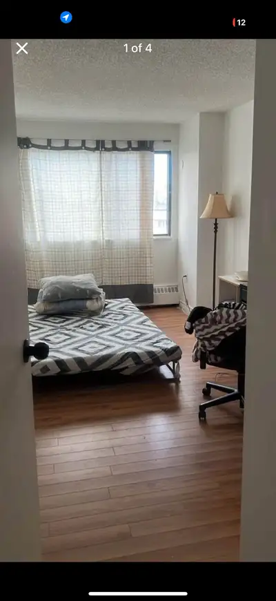 Furnished Room for rent for a girl . Available from feb 2026 in quinpool tower. Dm for more