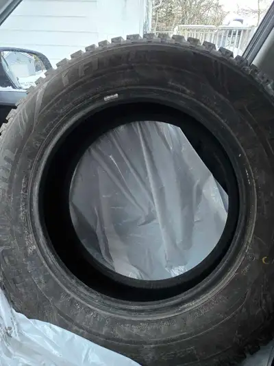 4 laufenn I fit ice winter tires 225/65/r17 can be studded. New. $800 OBO Pick up in Shelburne.new p...