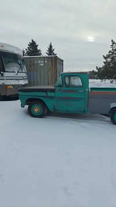 Looking for a reasonable priced and repairable FLEET SIDE 1959-66 tailgate or complete parts truck....