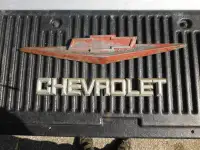 1960-1961 ? Chevrolet Pickup Truck V8 Hood Ornament Emblem RARE