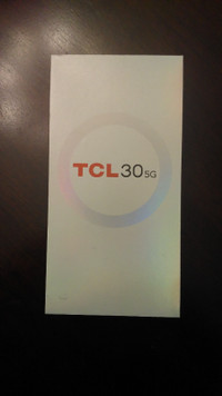New TCL 30 5G 128GB 6.7" AMOLED Display 50MP Camera Cellphone