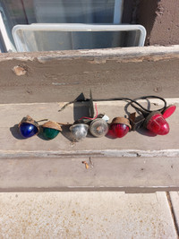 6 vintage vehicle lights 7 $ each