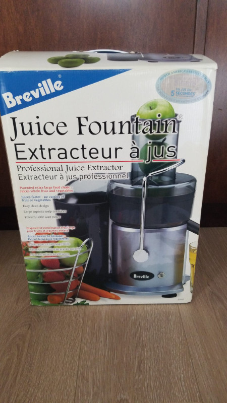 Breville Juice Fountain - Brand New in Other in Tricities/Pitt/Maple