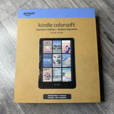 Brand New 32 GB Amazon Kindle Colorsoft Signature Edition, View more