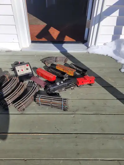 Selling my Marx Electric Train Set, Transformer, Tracks, and Cars. Asking $125 OBO