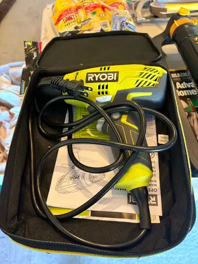  Ryobi Electric Drill – $50, View more