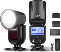 NEEWER Z1-C TTL Round Head Flash Speedlite for Canon DSLR Camera