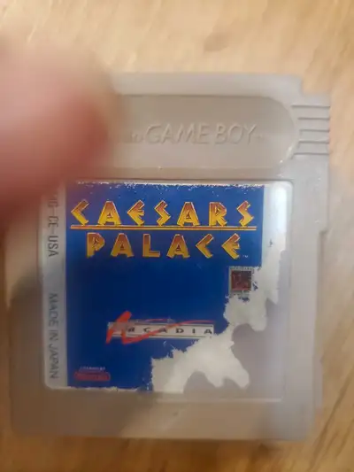 Nintendo Gameboy Games Caesars Palace, View more