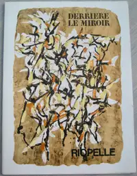 Jean-Paul Riopelle lithographie originale Derrière le Miroir#160
