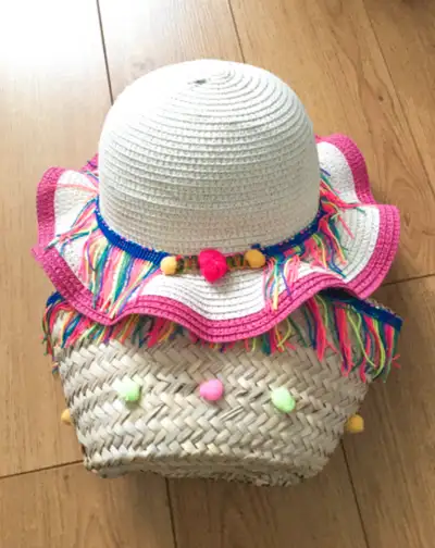 Chapeau Sac Couffin Filles - Hat Bag Girls