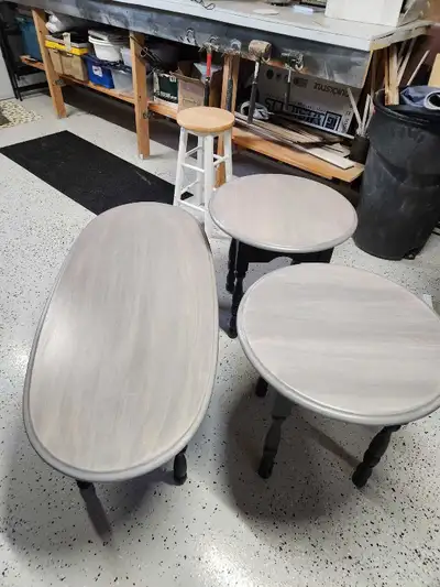 Coffee table matching end tables, View more