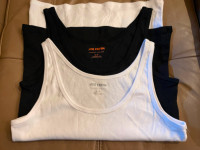 Joe Fresh Black & White Essentials Tanks