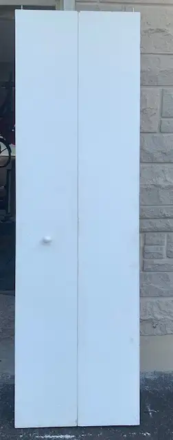 PORTE PLIANTE INTERIEUR BLANCHE 24" X 79" in Windows, Doors & Trim in City of Montréal - Image 2