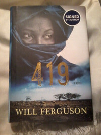 "419:" Award Winning Novel (signed), Will Ferguson