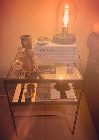 Leona Cube/Side Table - Potterybarn (Price: 130 )